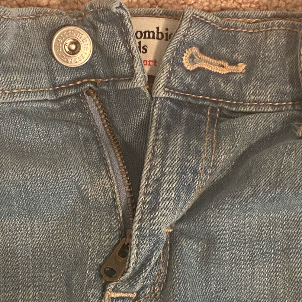 Abercrombie Kids Striped Midi Shorts - Picture 3 of 5